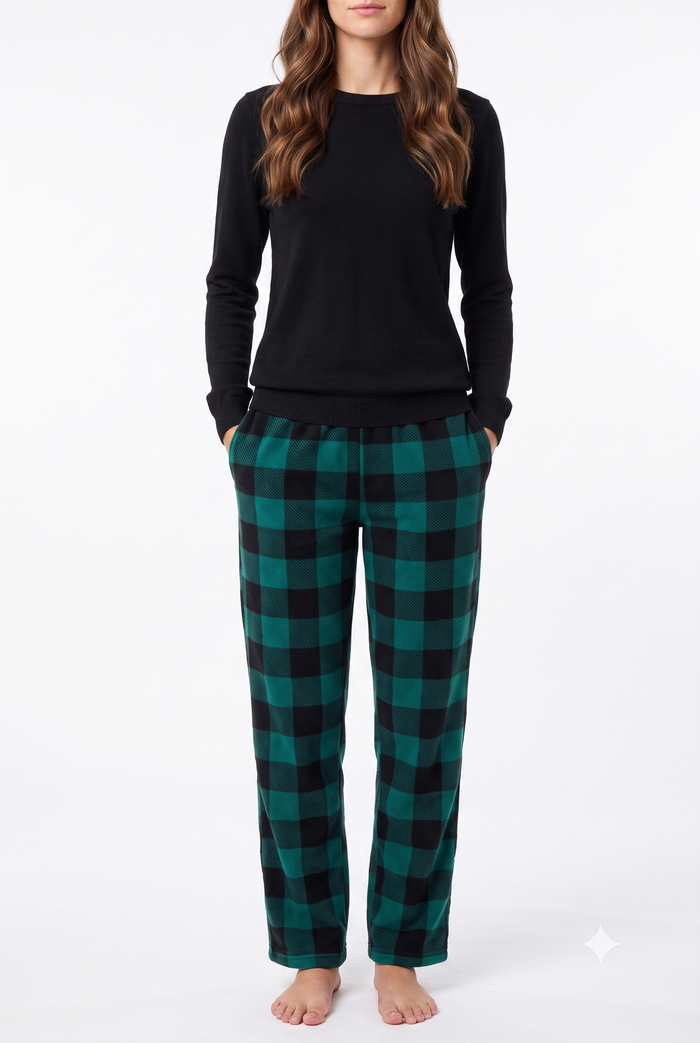 Women's Pajamas Black Buffalo