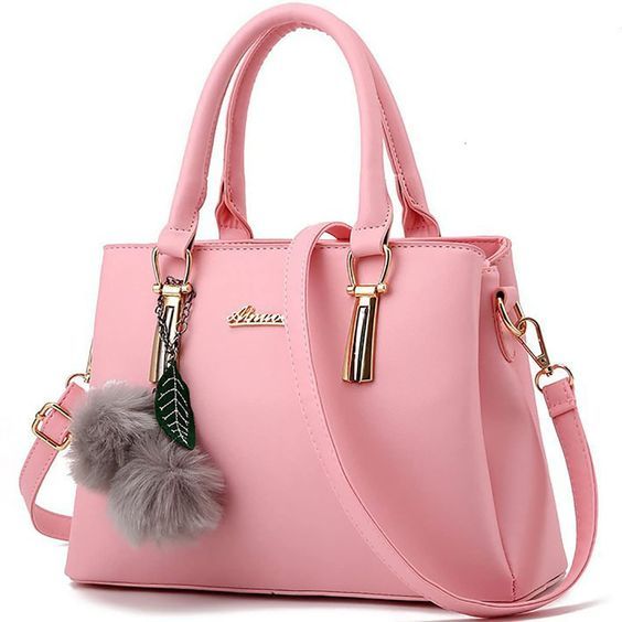 Women's Stylish Pink HandBag