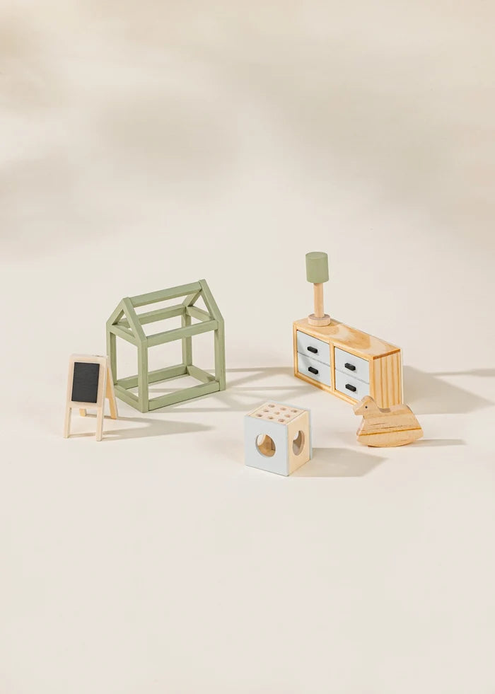 Wooden Doll House Kids Room Furniture