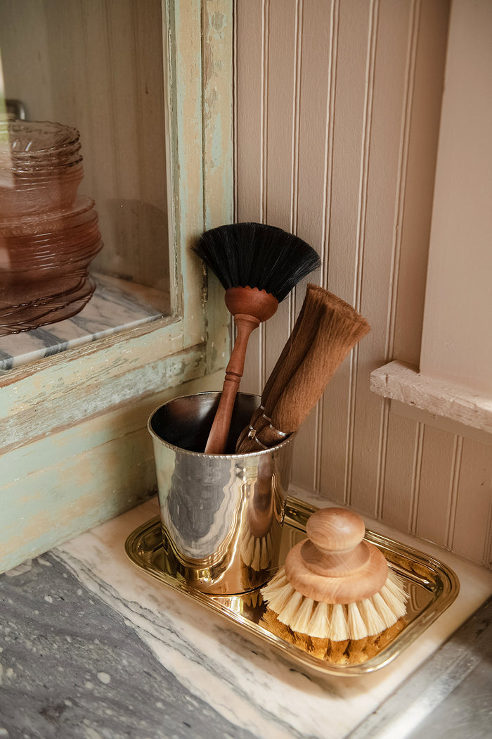 Wooden Whisper Duster - Black
