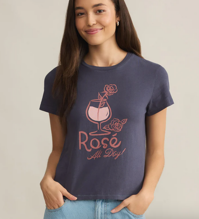 Z Supply Rose Tourist Tee