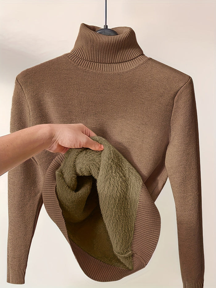 Zella | Soft Turtle Neck Pullover Jumper